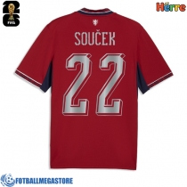 Fotballdrakt Herre Tsjekkia Tomas Soucek #22 Hjemmedrakt VM 2026 Kortermet